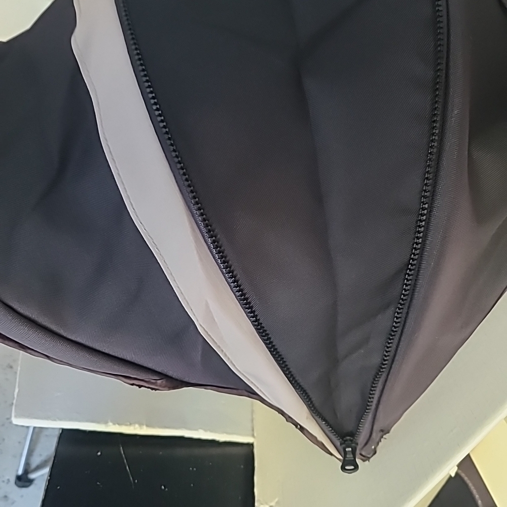 Chic Two-Tone Backpack - Picture 5 of 16